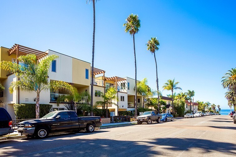 405 Bonair St in San Diego, CA - Foto de edificio