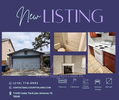 11418 Cedar Park in San Antonio, TX - Building Photo