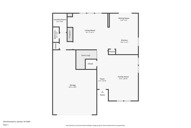 2216 Overlook Ln in Denton, TX - Building Photo - Building Photo