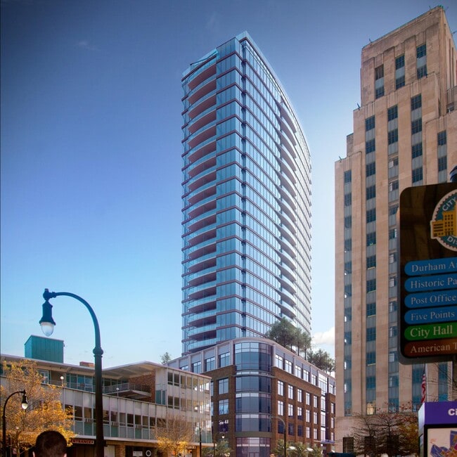 110 Corcoran, Unit 2108 in Durham, NC - Foto de edificio - Building Photo