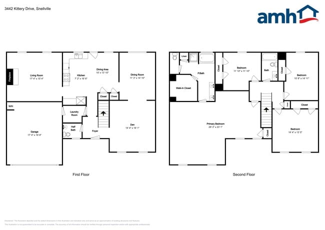 3442 Kittery Dr in Snellville, GA - Foto de edificio - Building Photo