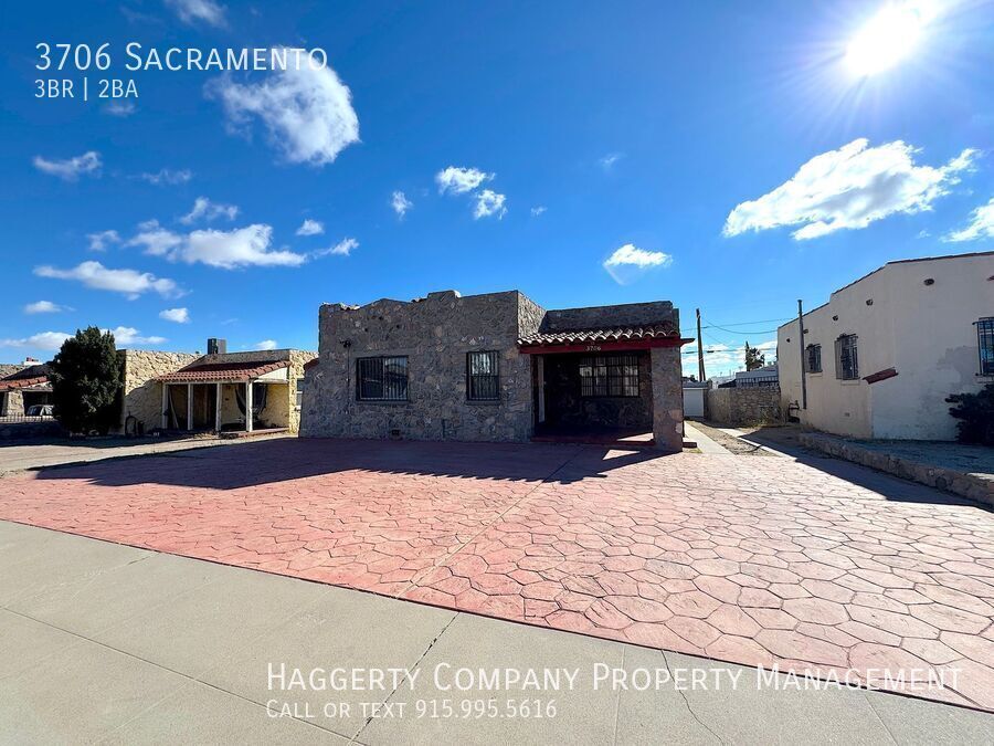 3706 Sacramento Ave in El Paso, TX - Building Photo