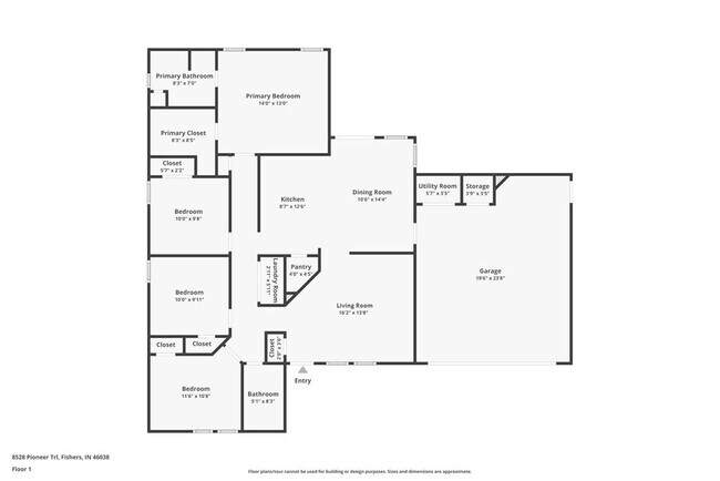 8528 Pioneer Trail in Fishers, IN - Building Photo - Building Photo