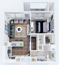 Presidium at Edgestone in Frisco, TX - Foto de edificio - Floor Plan