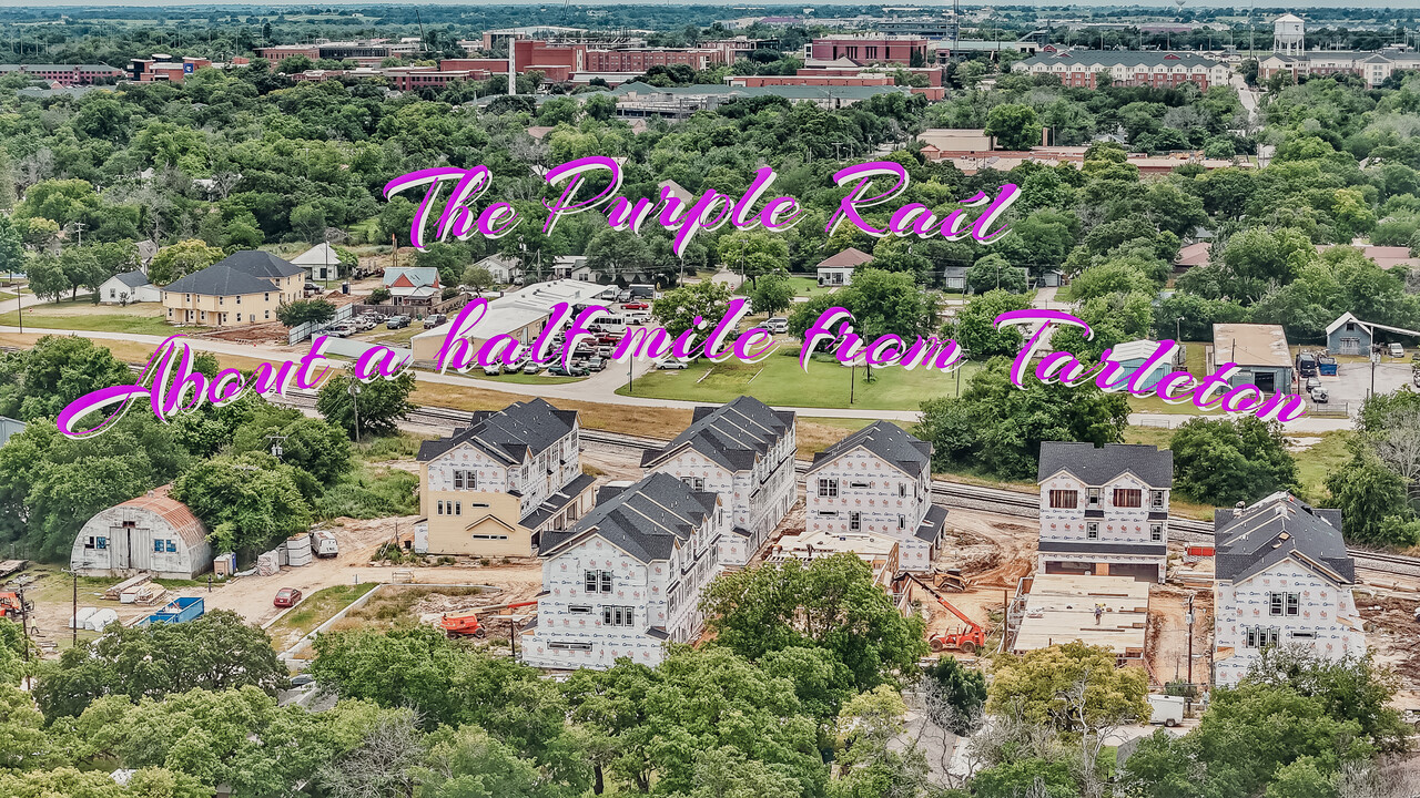 Purple Rail - Townhomes Priced by the Room in Stephenville, TX - Building Photo