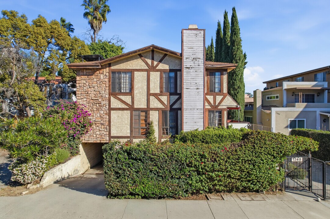 1348 N Orange Dr, Unit #4 in Los Angeles, CA - Building Photo