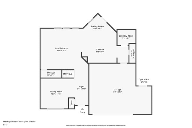 6432 Nightshade Dr in Indianapolis, IN - Foto de edificio - Building Photo