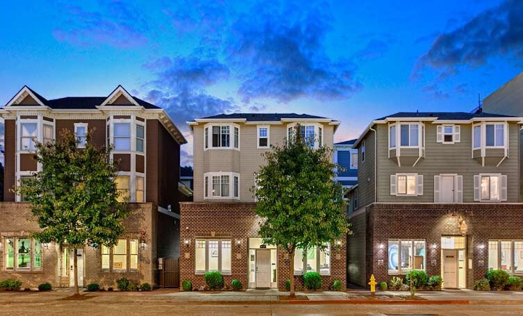 Cottage Grove Townhomes in Seattle, WA - Foto de edificio