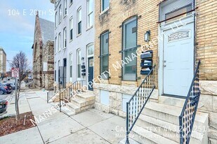 104 E 20th St in Baltimore, MD - Building Photo