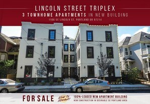 Lincoln Street Triplex in Portland, OR - Building Photo