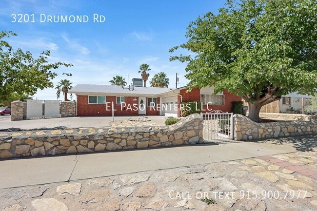 3201 Drumond Rd in El Paso, TX - Foto de edificio - Building Photo