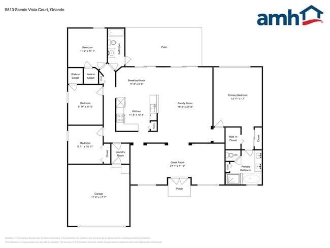 8813 Scenic Vista Ct in Orlando, FL - Foto de edificio - Building Photo