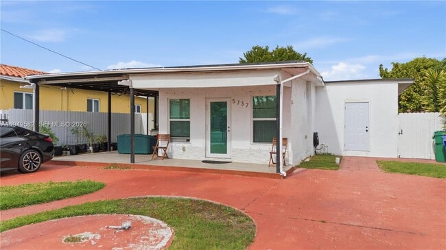 property at 5737 SW 6th St