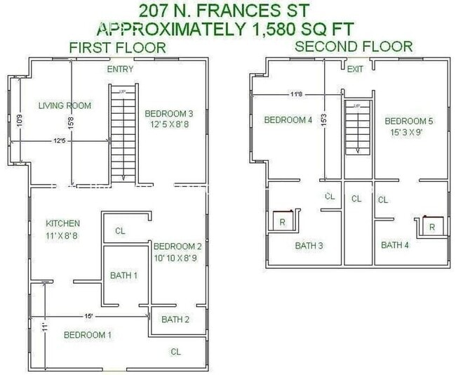 property at 207 N Frances St