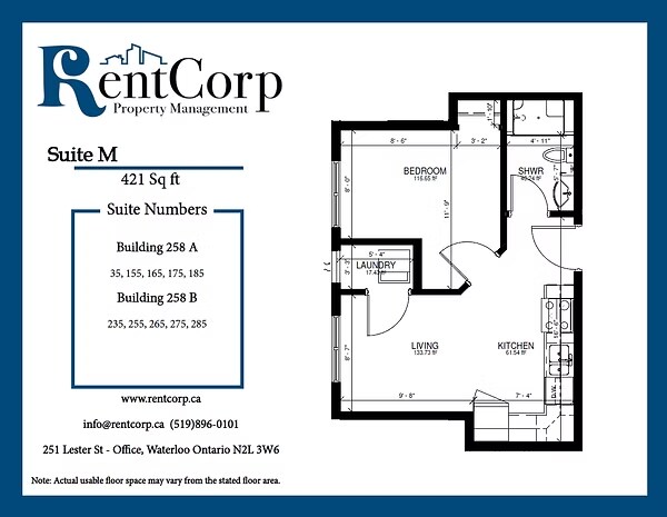 258B Sunview St in Waterloo, ON - Building Photo