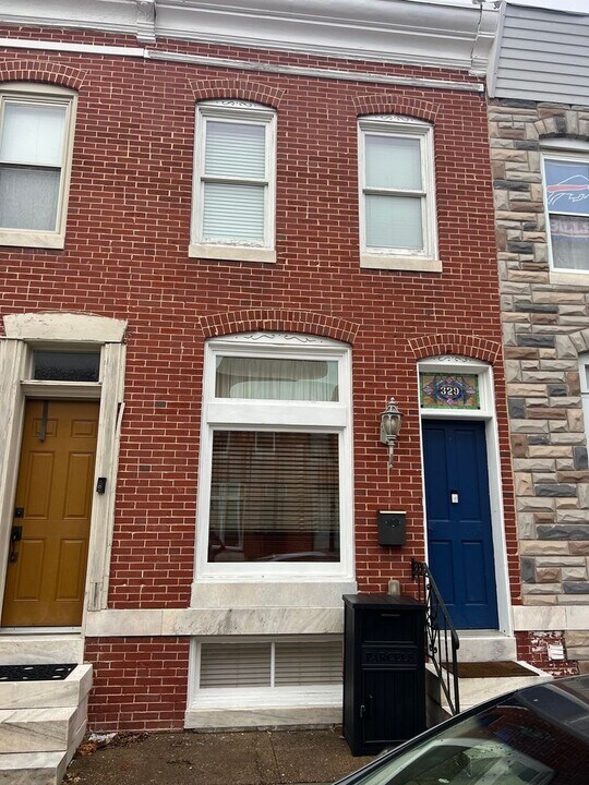 329 S Bouldin St in Baltimore, MD - Foto de edificio