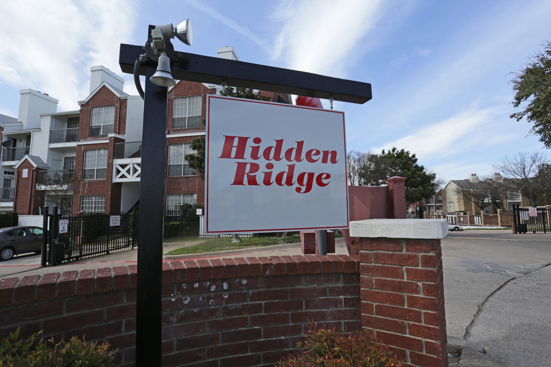 Hidden Ridge Apartments in Dallas, TX - Building Photo