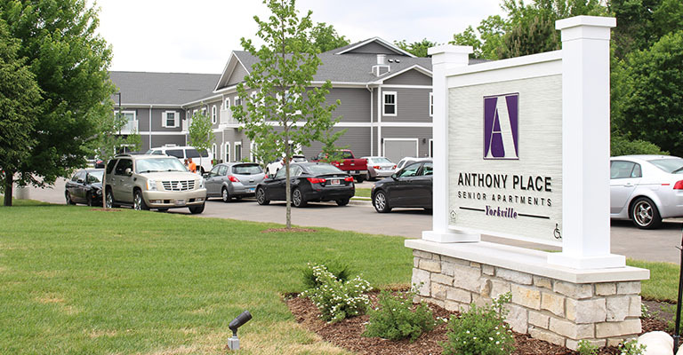 Anthony Place Senior Apartments in Yorkville, IL - Building Photo