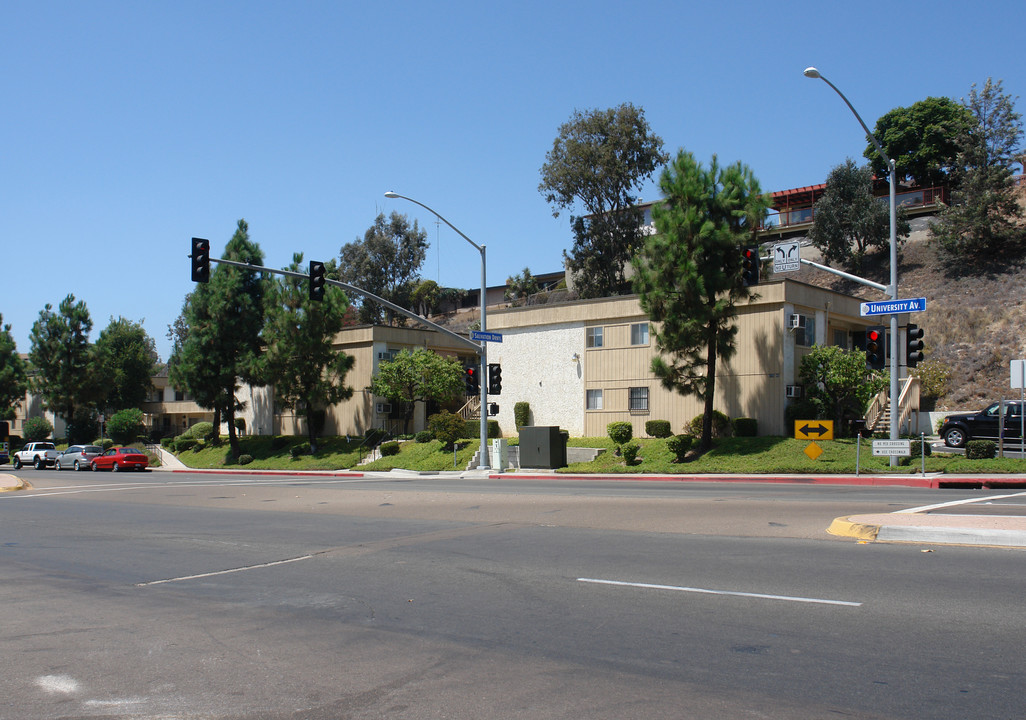 6654 University Ave in San Diego, CA - Foto de edificio