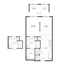 Aura Northline in Plano, TX - Foto de edificio - Floor Plan