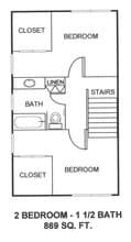Woodbridge Meadow Apartments in Dallas, OR - Foto de edificio - Floor Plan