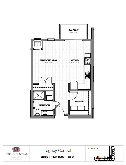 Legacy Central 55+ Senior Apartments in Shakopee, MN - Building Photo - Floor Plan