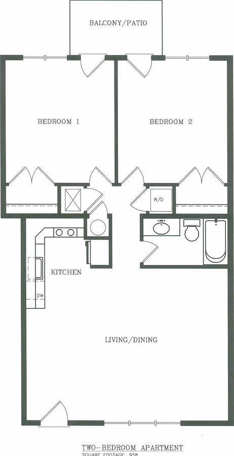 Elm Street Apartments in Stroudsburg, PA - Building Photo - Floor Plan