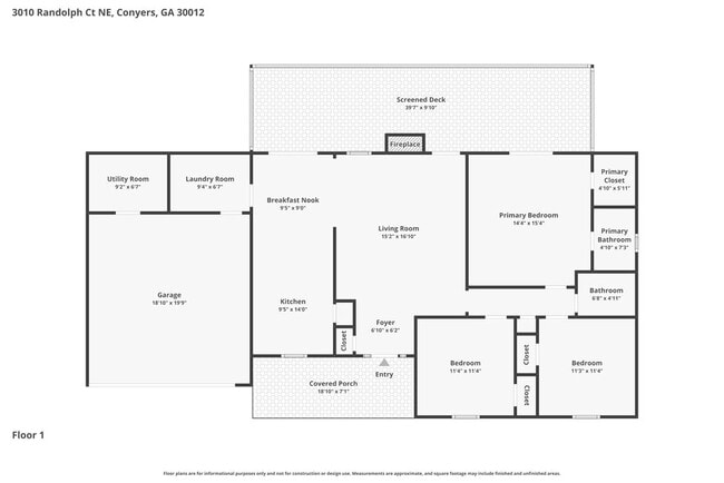 3010 Randolph Ct NE, Unit 1308 in Conyers, GA - Building Photo - Building Photo
