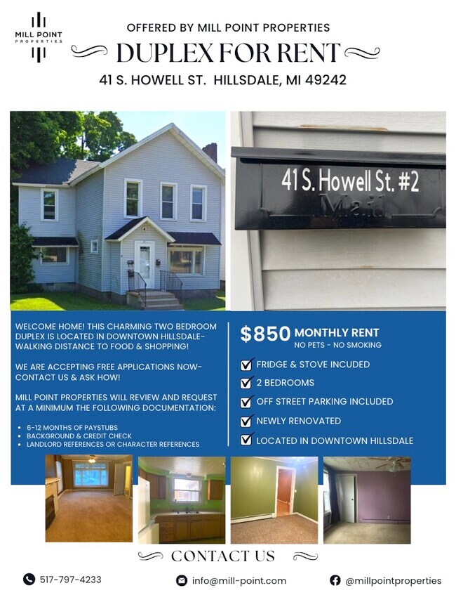41 S Howell St in Hillsdale, MI - Building Photo - Building Photo