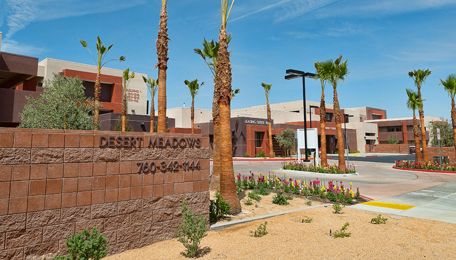 Desert Meadows in Indio, CA - Building Photo