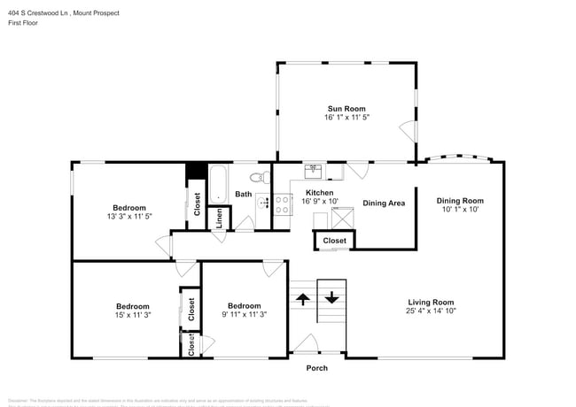 404 S Crestwood Ln in Mount Prospect, IL - Building Photo - Building Photo