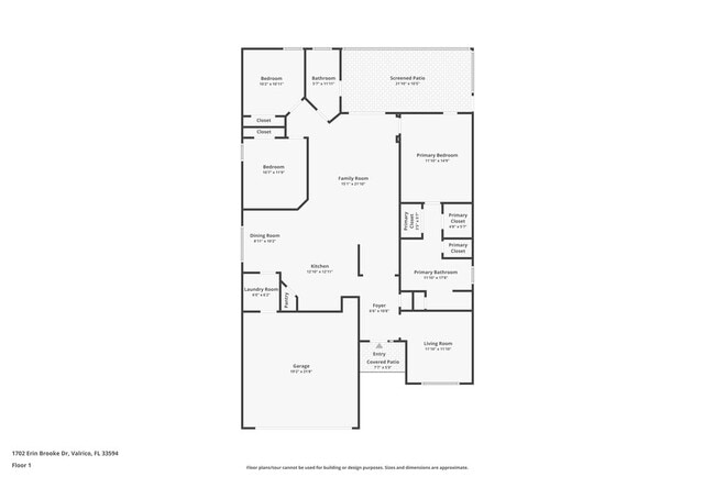 1702 Erin Brooke Dr in Valrico, FL - Foto de edificio - Building Photo