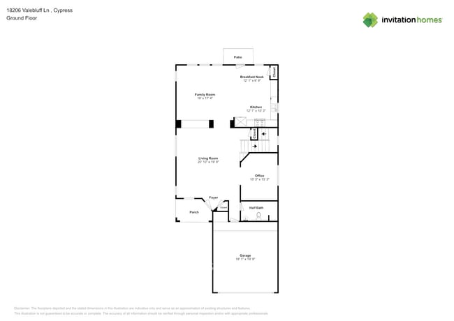 18206 Valebluff Ln in Cypress, TX - Foto de edificio - Building Photo