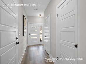 2015 Titanium Rock Rd in Durham, NC - Building Photo - Building Photo