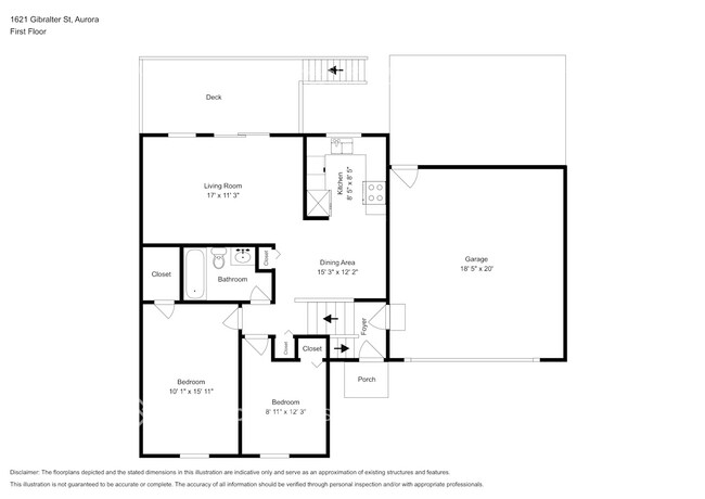 1621 Gibralter St in Aurora, CO - Foto de edificio - Building Photo