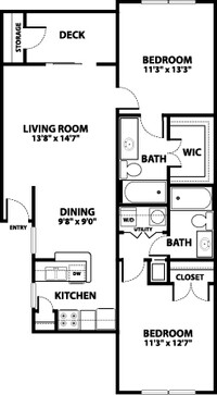 Mission Oaks in Refugio, TX - Foto de edificio - Floor Plan