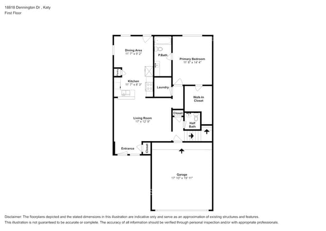 18818 Dennington Dr in Katy, TX - Foto de edificio - Building Photo