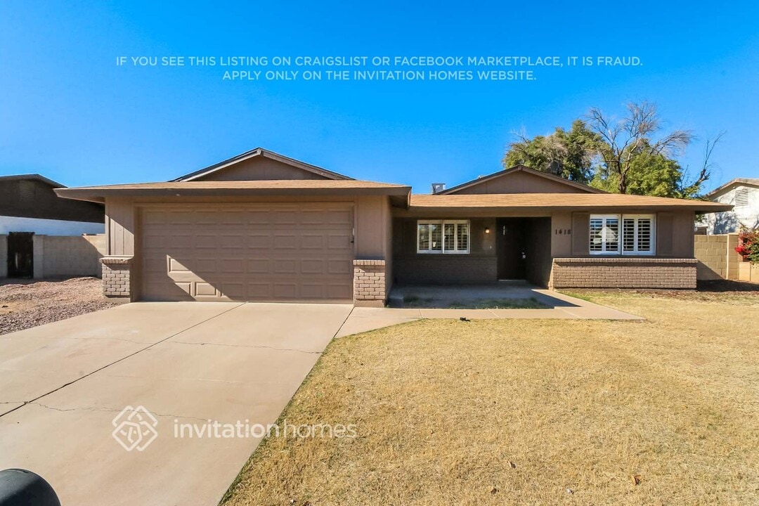 1418 W Rosal Pl in Chandler, AZ - Building Photo