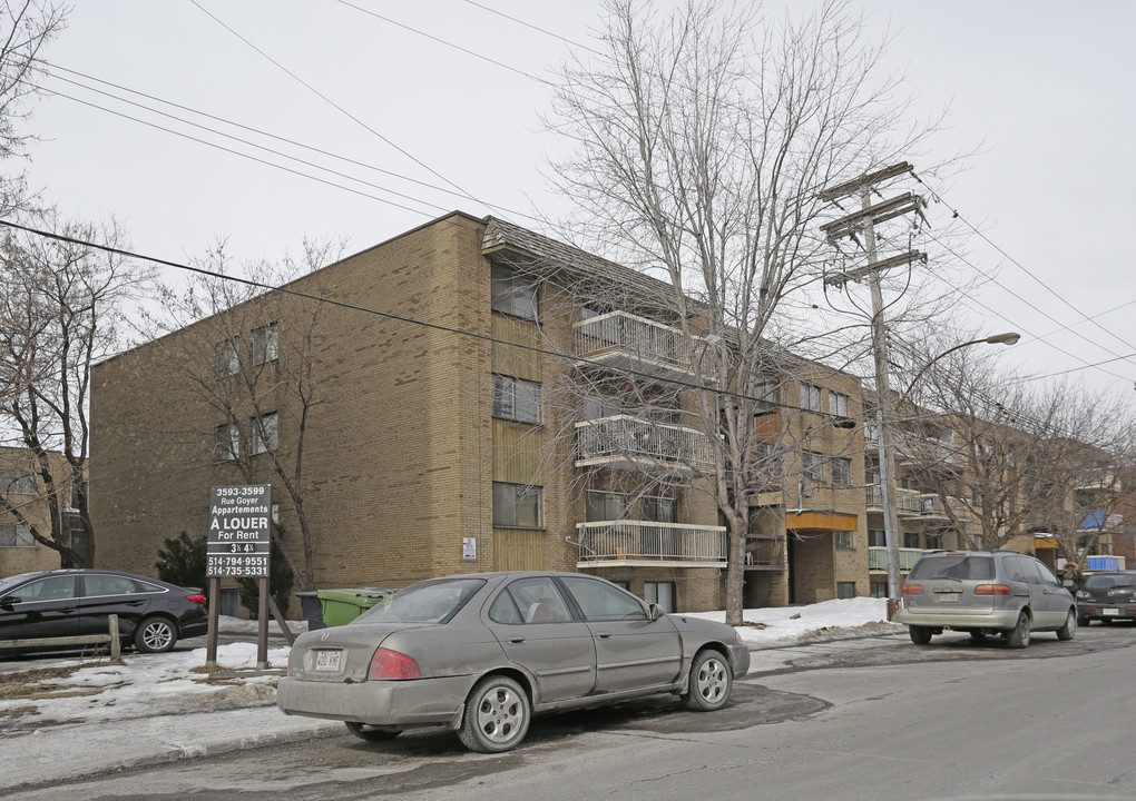 3599 Goyer in Montréal, QC - Building Photo