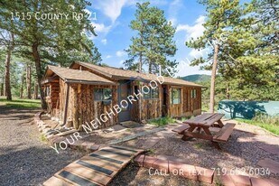 1515 Co Rd 21 in Woodland Park, CO - Building Photo