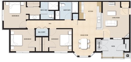 King's Station Apartments in King City, CA - Building Photo - Floor Plan