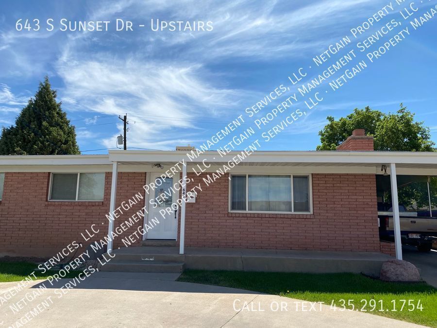 643 S Sunset Dr in Cedar City, UT - Building Photo