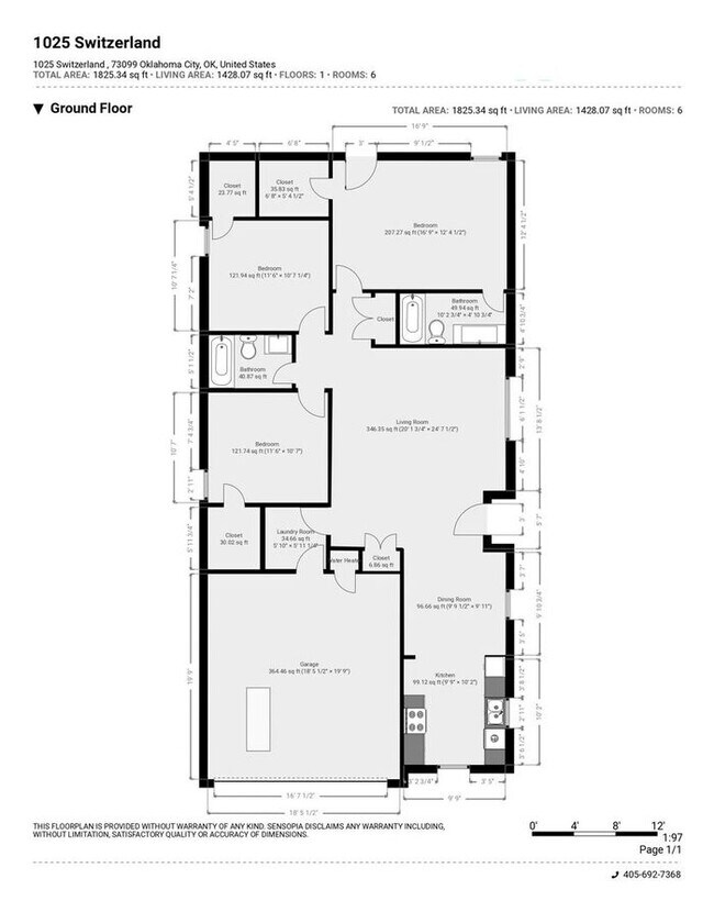 1025 Switzerland Ave in Yukon, OK - Foto de edificio - Building Photo