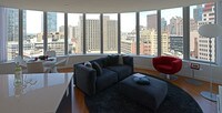 Living Area2 - Radian Apartments in Boston, Massachusetts