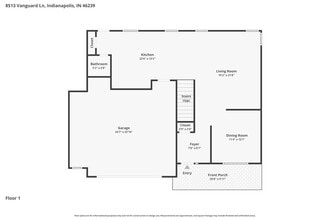 8513 Vanguard Ln in Indianapolis, IN - Building Photo - Building Photo