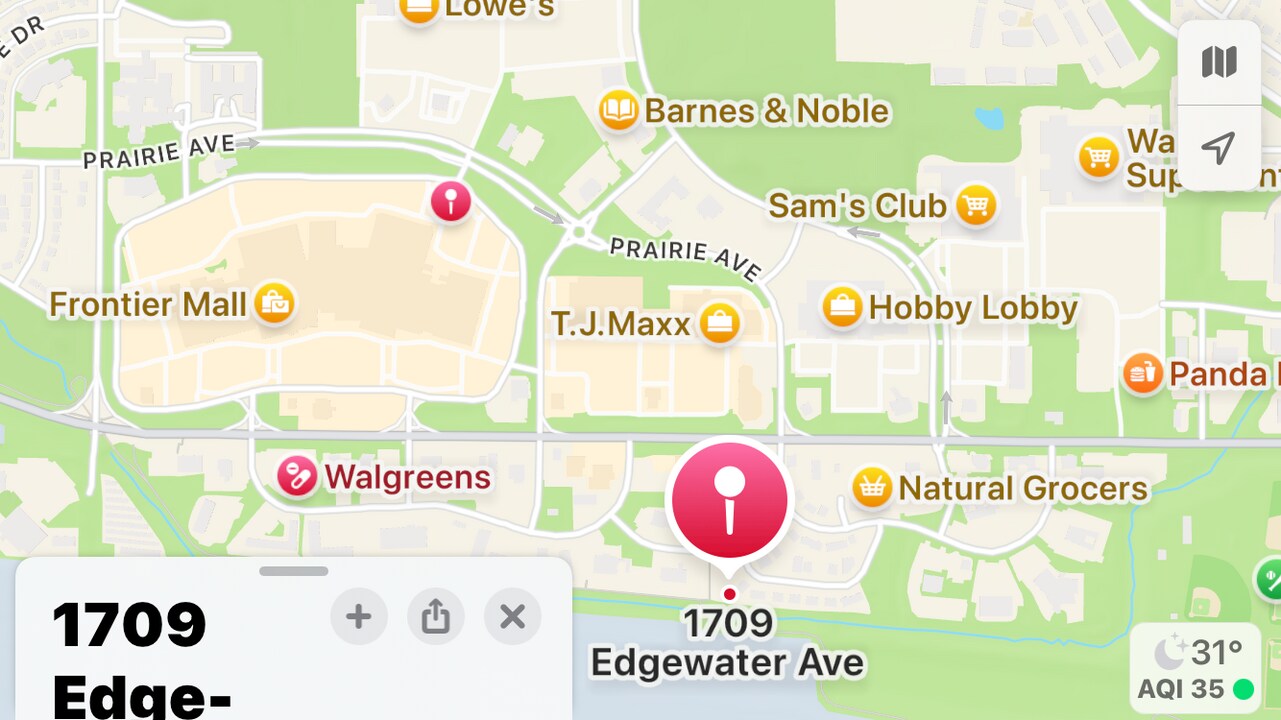 1709 Edgewater Ave in Cheyenne, WY - Foto de edificio