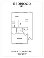 Lincoln Crest Apartments in Stockton, CA - Foto de edificio - Floor Plan