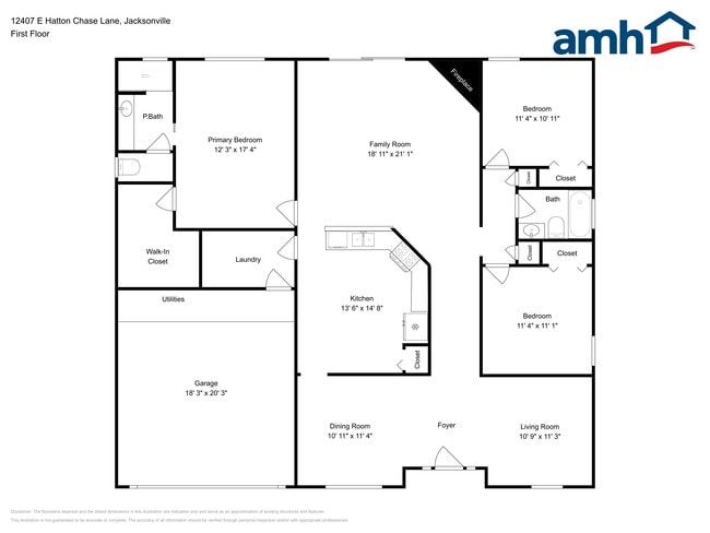 12407 Hatton Chase Ln E in Jacksonville, FL - Foto de edificio - Building Photo