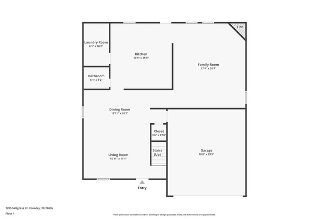 1205 Saltgrass Dr in Crowley, TX - Foto de edificio - Building Photo