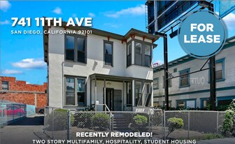 741 Eleventh Ave in San Diego, CA - Building Photo